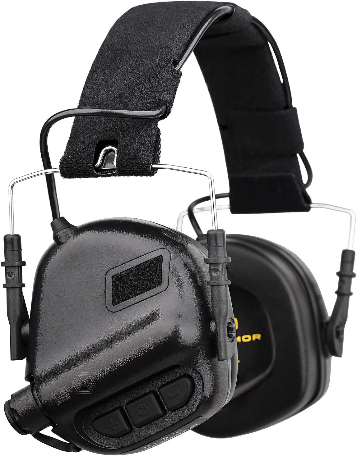 OPSMEN M31 Electronic Earmuff Shooting Noise Canceling Hearing Protection Black