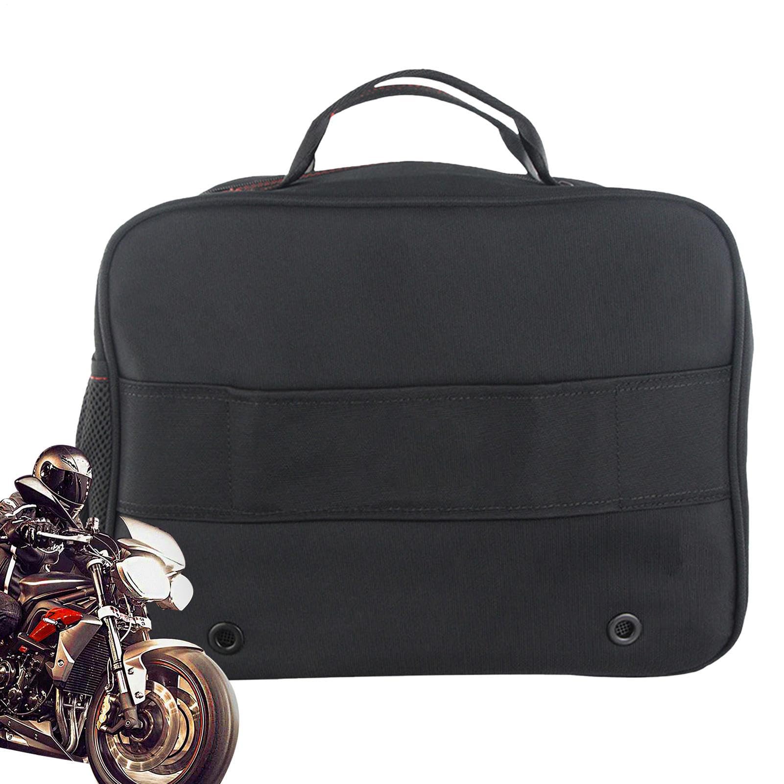 Genérico per caschi da moto, in tessuto Oxford di grande capacità, impermeabile, per caschi | per uomo donna coppia appassionato principiante equitazione all'aperto campeggio