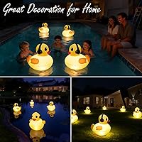 Vista 5 de Luces solares flotantes para piscina, luces de piscina impermeables de 16 pulgadas que flotan, accesorios de piscina LED iluminados, luz de piscina