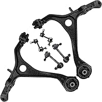 Vista 42 de Detroit Axle - Kit de brazos de control delanteros para Chevy GMC Silverado Sierra 1500 Avalanche Yukon Tahoe Escalade ESV EXT, 2 brazos de control