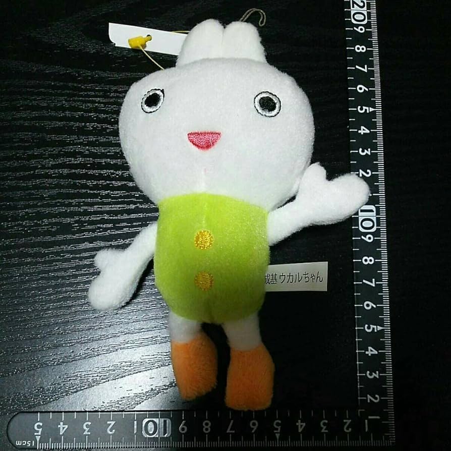 Amazon.co.jp: 成基ウカルちゃん ぬいぐるみ ストラップ 笑