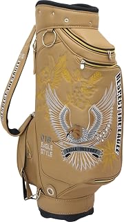 【アウトレット】RESPECT THE EAGLE リスペクト ザ イーグル CBEG-002/003 キャディバッグ 9.5型 豪華刺繍仕上げ