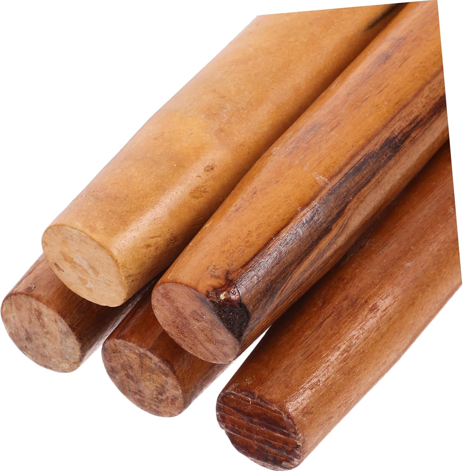 5pcs Wooden Handles Replacement for Shovel Hoe Ax Garden Tool Handles Robust Comfortable Polished Hardwood