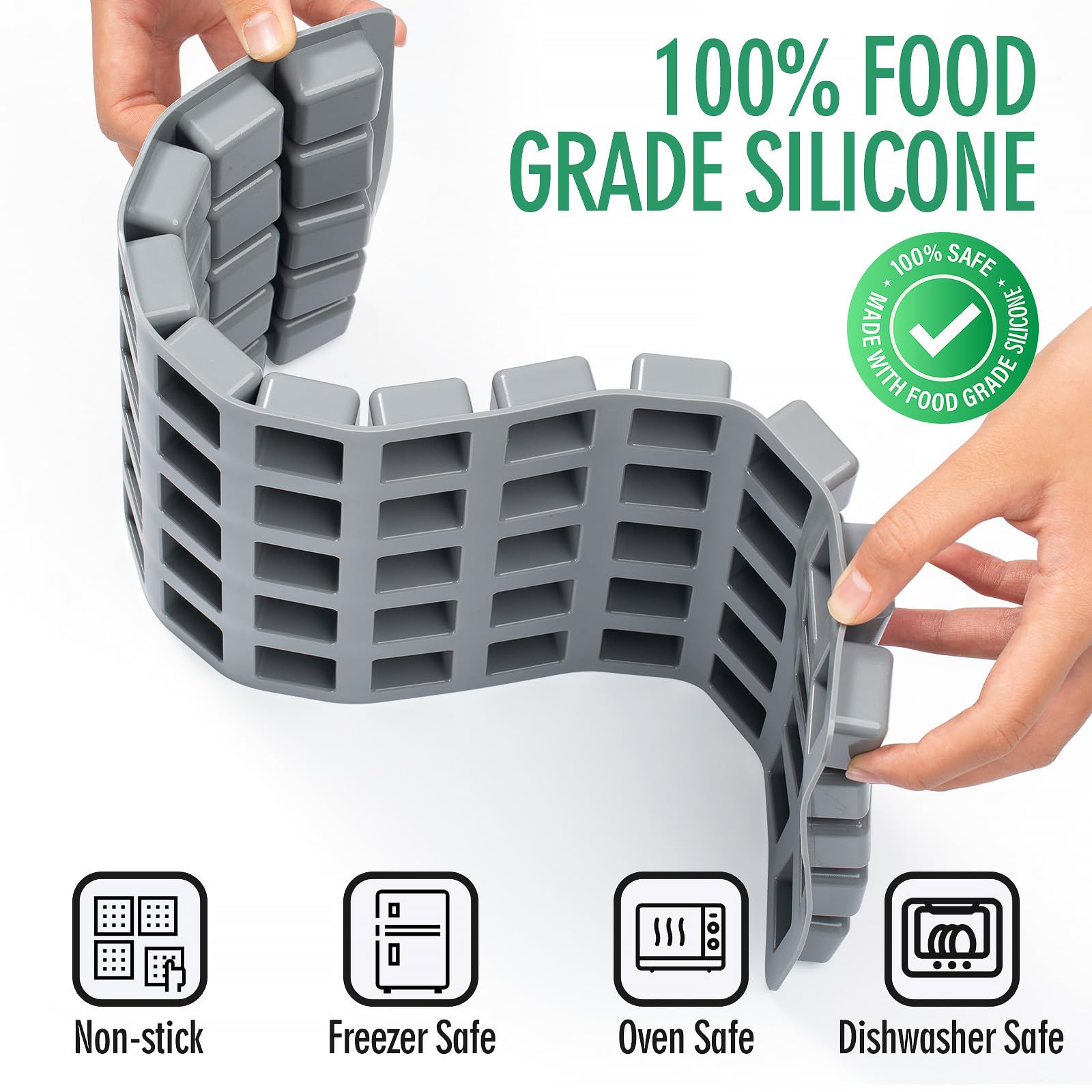 Bac à glaçons en silicone