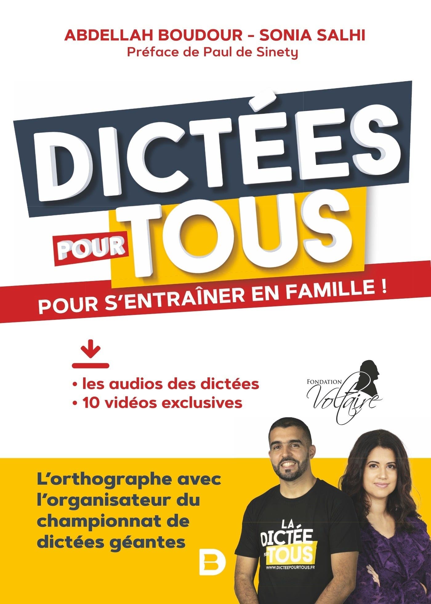Dictées pour tous: Pour s'entraîner en famille!
