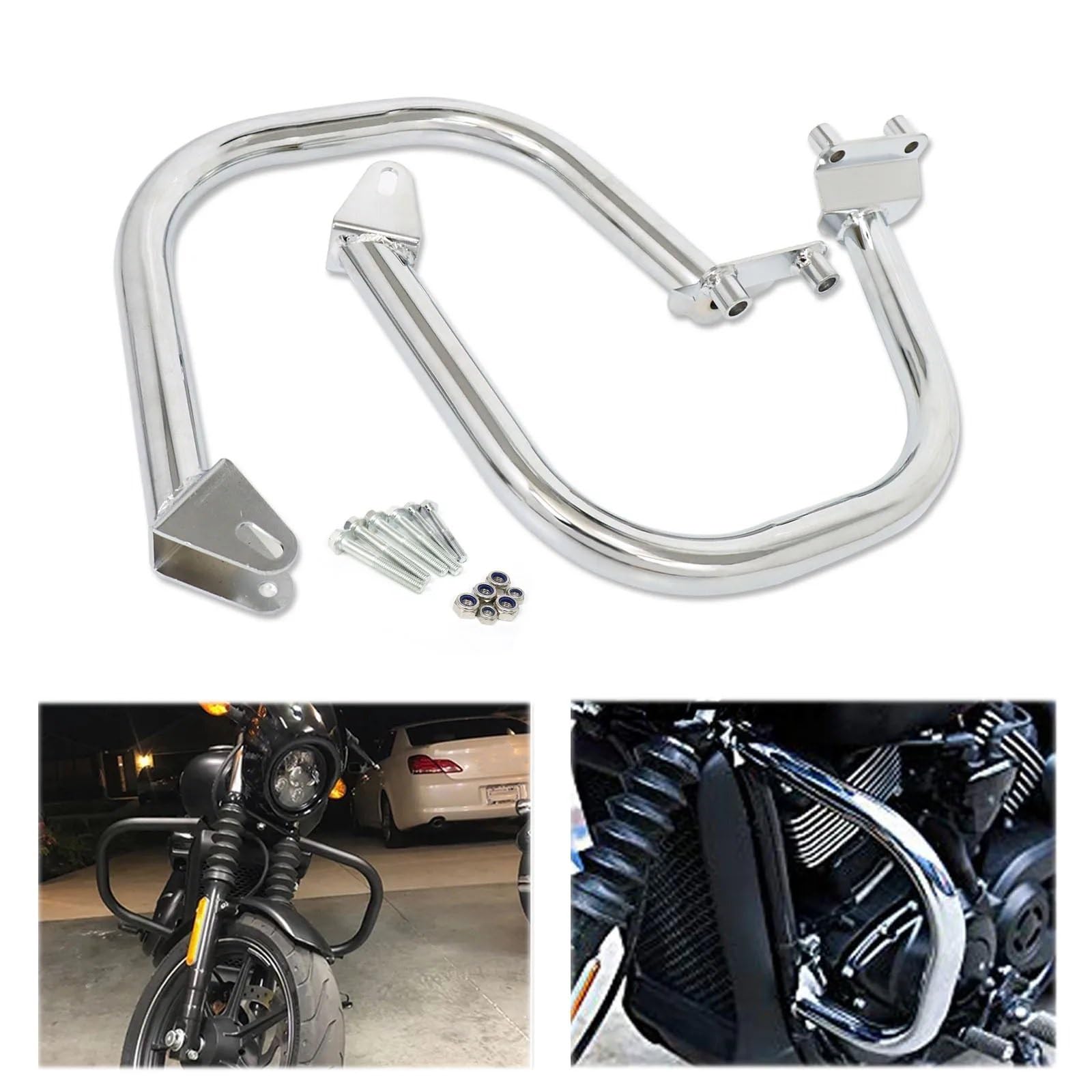 Paramotore Tubolare Per Street Per XG750 Per XG500 Per Street Per Road 750 2017-2021 Protezioni Motore Highway Paraurti Barre Protezione Compatibile Con Motorcycle motore Paraurti