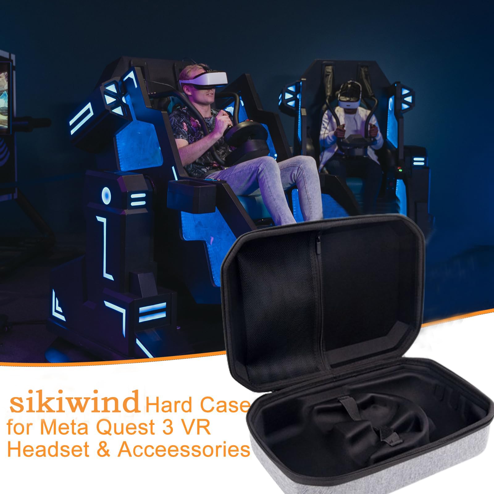 Amazon.co.jp: sikiwind ハードケース for Meta Quest 3 VR ヘッド 