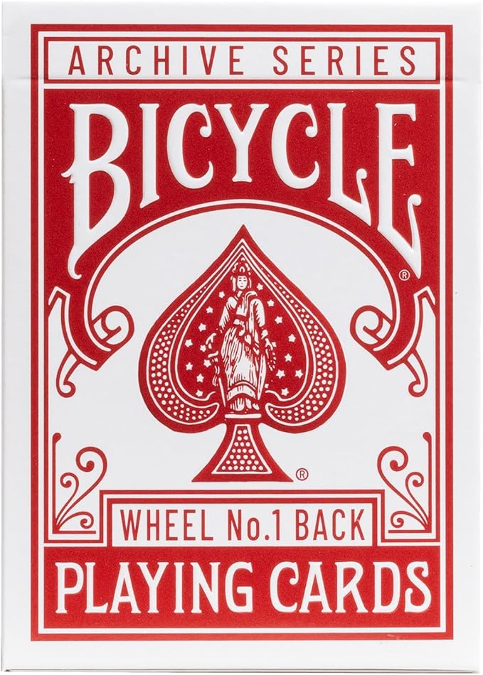Baraja Bicycle Archive Series Wheel No.1 Poker miniatura 3