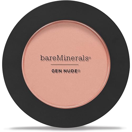 bare Minerals Gen Nude Powder Blush Pretty In Pink for Women, 0.21 Ounce