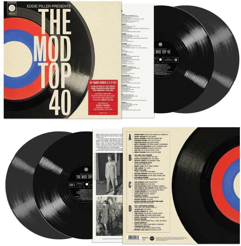 Eddie Piller Presents: The Mod Top 40 2LP