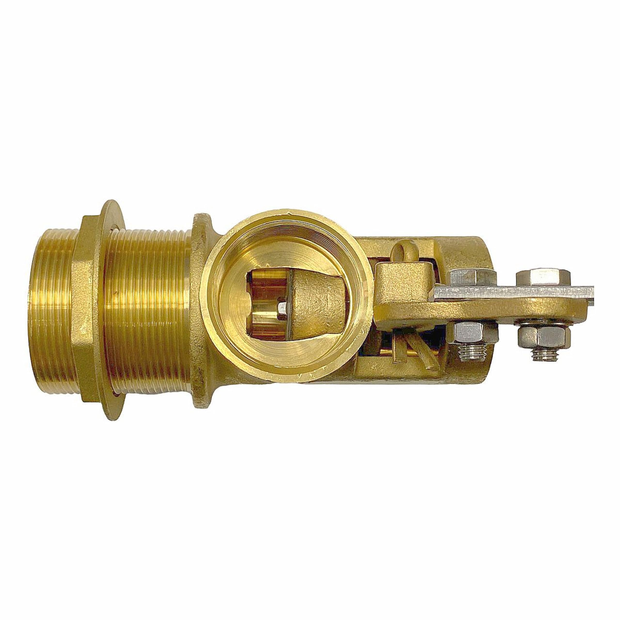 FN-Technik - Válvula de flotador (1 1/4", protección contra sobrellenado, regulación de nivel)