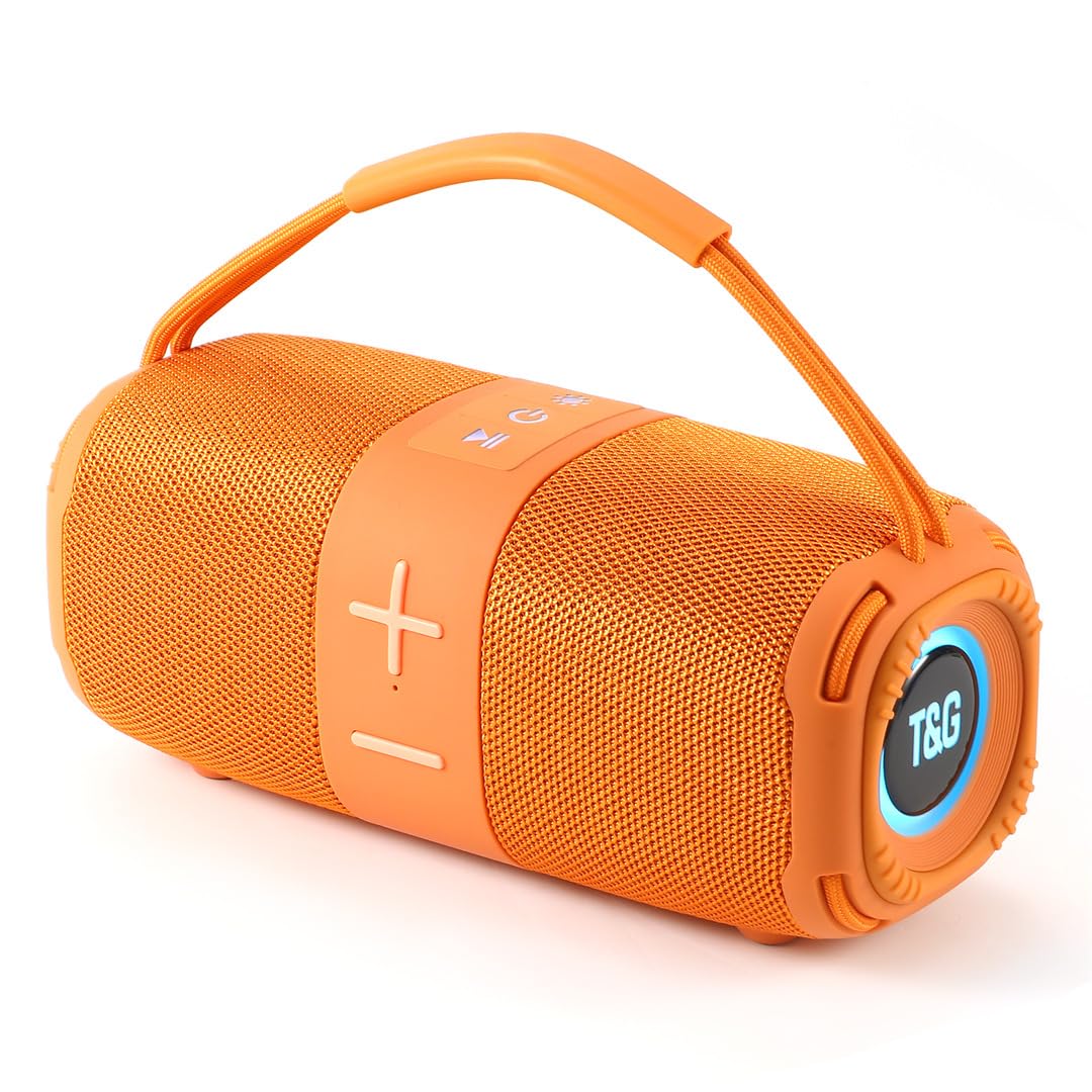 Maine Portable Bluetooth Speaker 360-degree Surround Sound Effect Factory Wholesale Sales Orange 100PACK