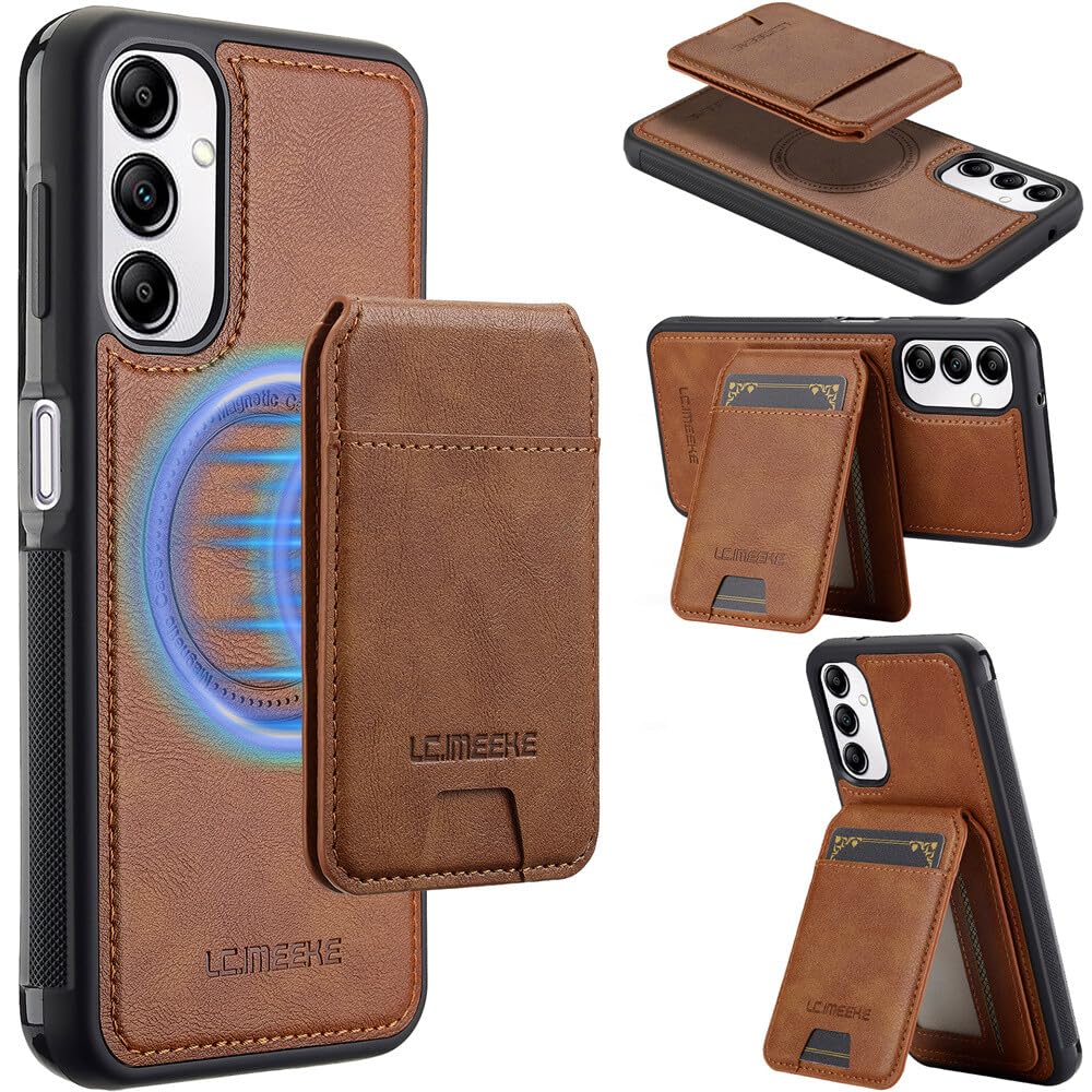 Étui compatible avec Samsung Galaxy A17 silicone marron robuste - 6