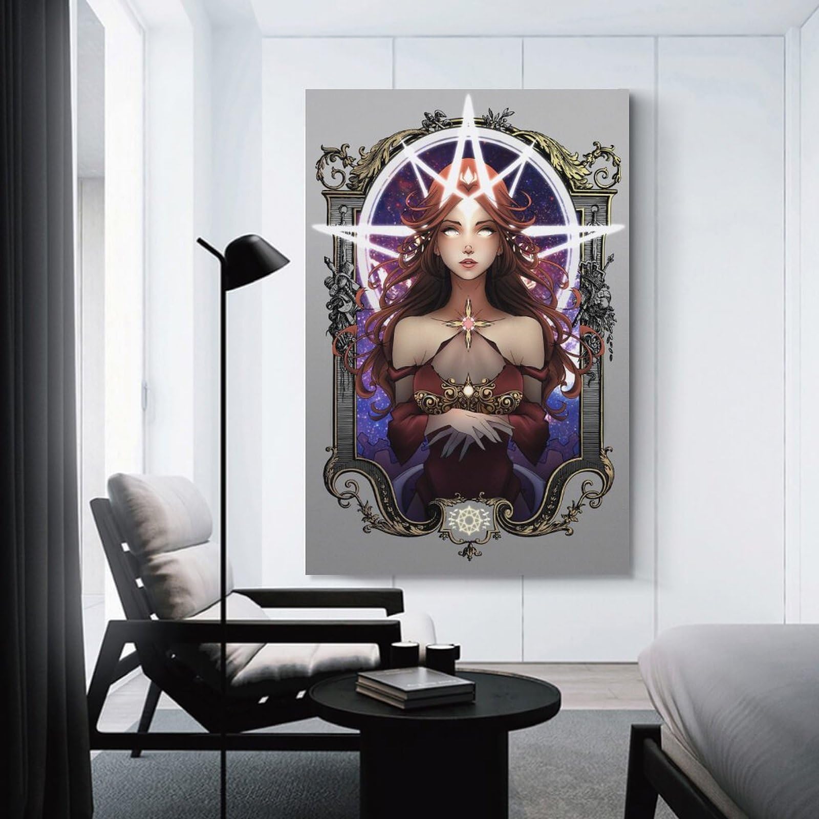 Junmoney Hemera The Day Wall Picture Print, 20x30inch(50x75cm), for Workspace Walls, Study Corners Or Bedrooms, Wall Art That Adds Style to Work Areas