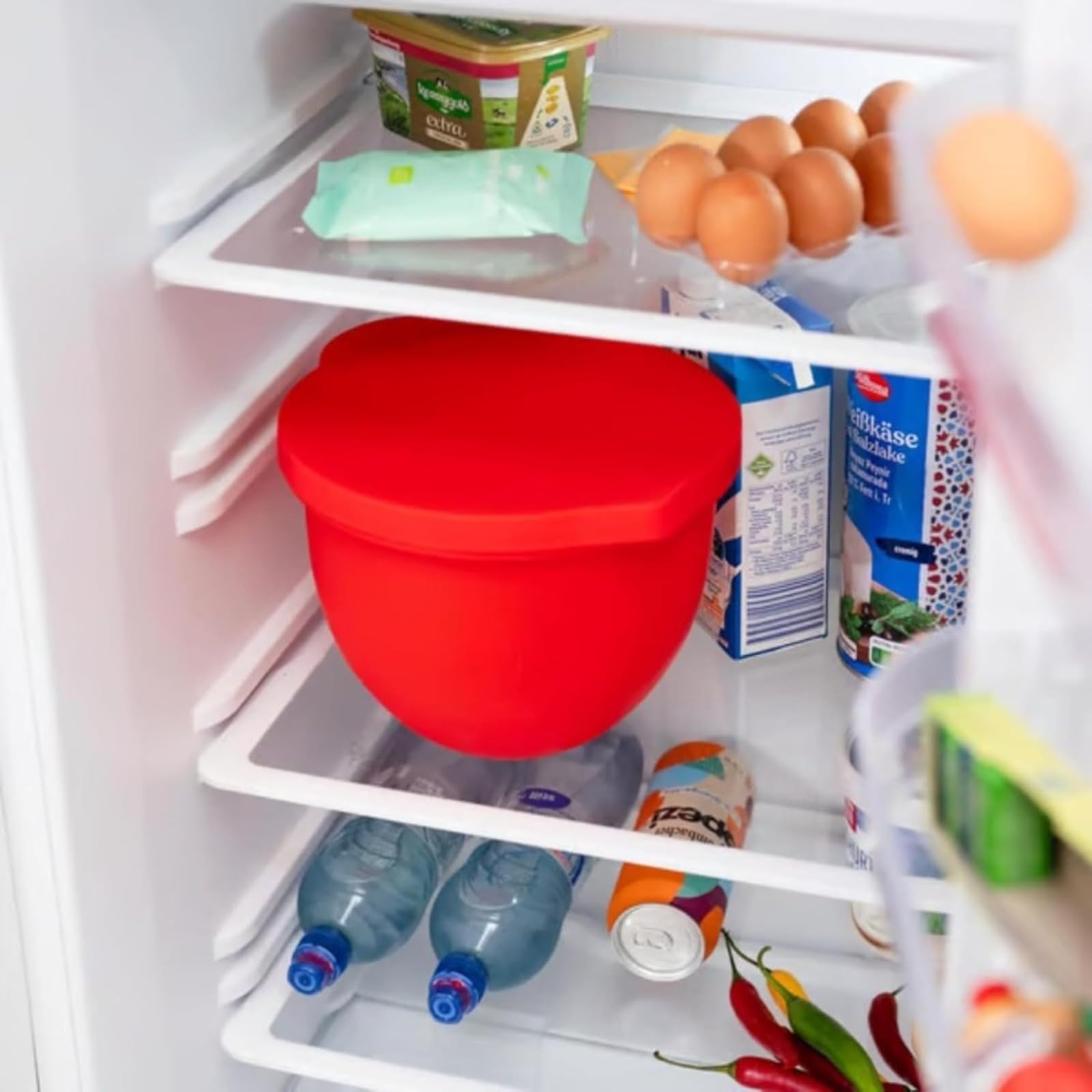 Zestaw wkładów do maszyny kuchennej, 3 wymienne wkłady odporne na żywność z wylewkami i pokrywkami, odporne na temperatury od -40°C do 240°C, akcesoria do pieczenia i gotowania