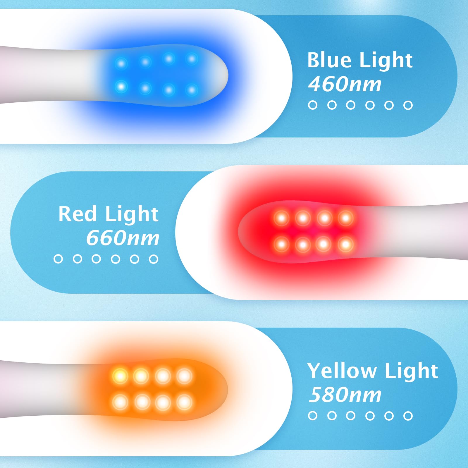 iKeener Rot & Blau Lichttherapie Gerät für Intime Feminine Pflege, 4 IN 1 Wärmetherapie, Vibration & Mikroströme für Feminine Erholung & Stärkung der Beckenbodenmuskulatur