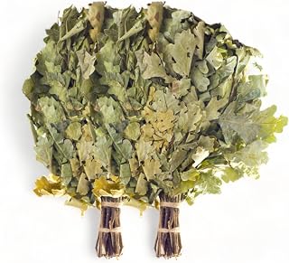 Oak Leaf Sauna Massage Whisk (Venik) Set of 2