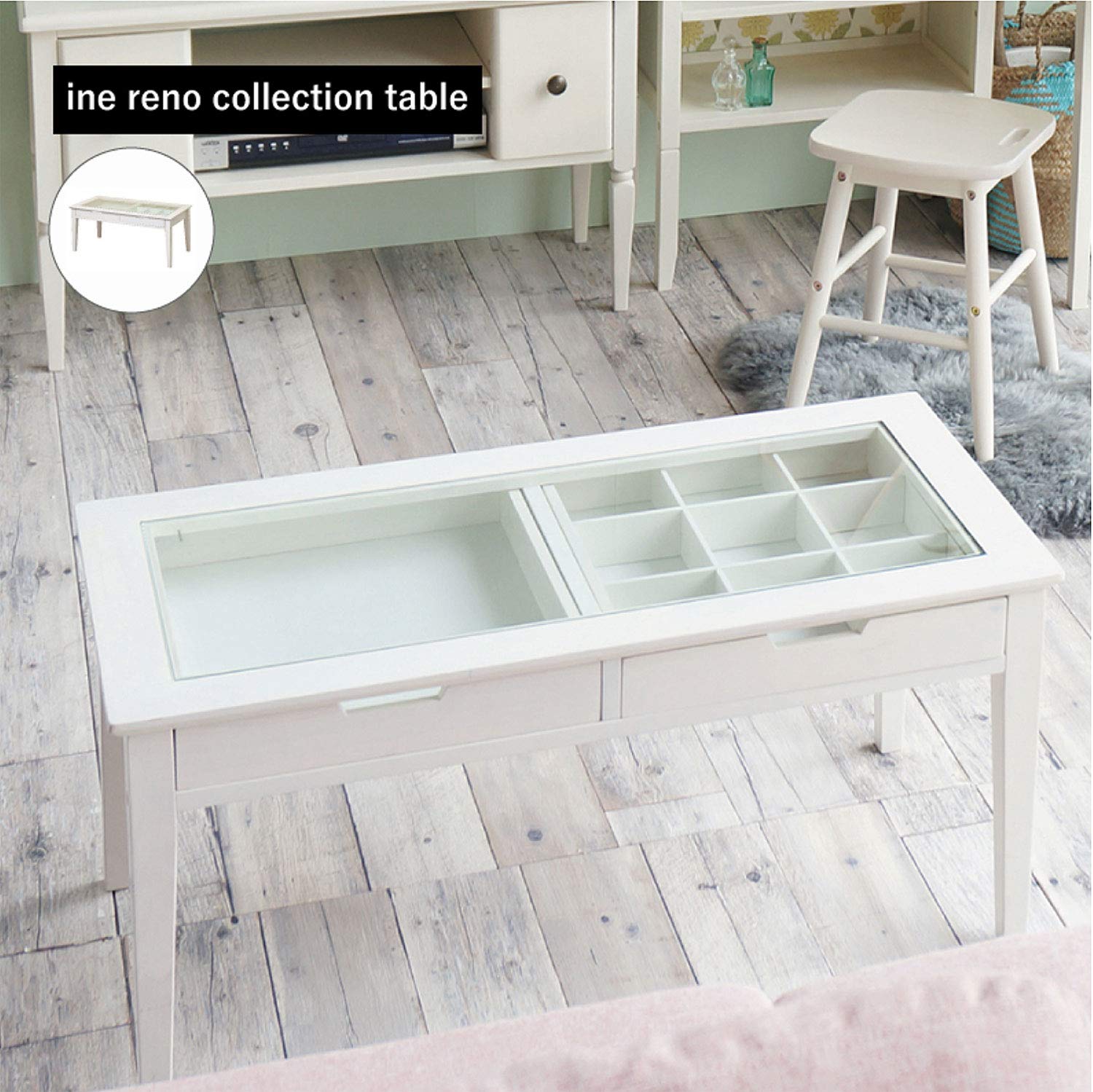 小ぶりなテーブル・コレクション・開閉収納テーブル tower 山崎実業 公式 タワー 引き出し付き冷蔵庫上ラック 45L用 小型