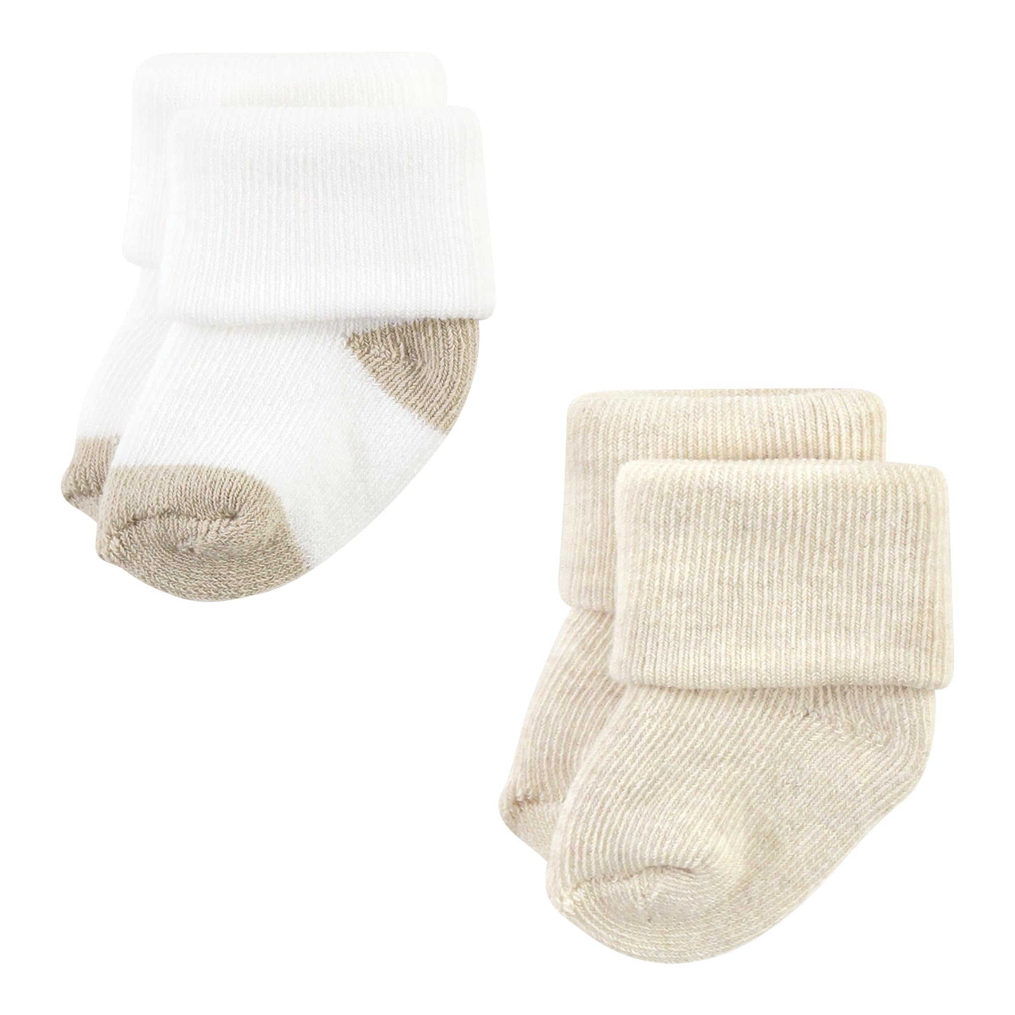 Hudson Baby Baby Girls' Cotton Rich Newborn and Terry Socks