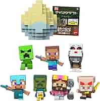 【未使用】　マインクラフト　ムービー　フィギュア　マイクラ Minecraft Movie】 マインクラフト ムービー ストーリーセット