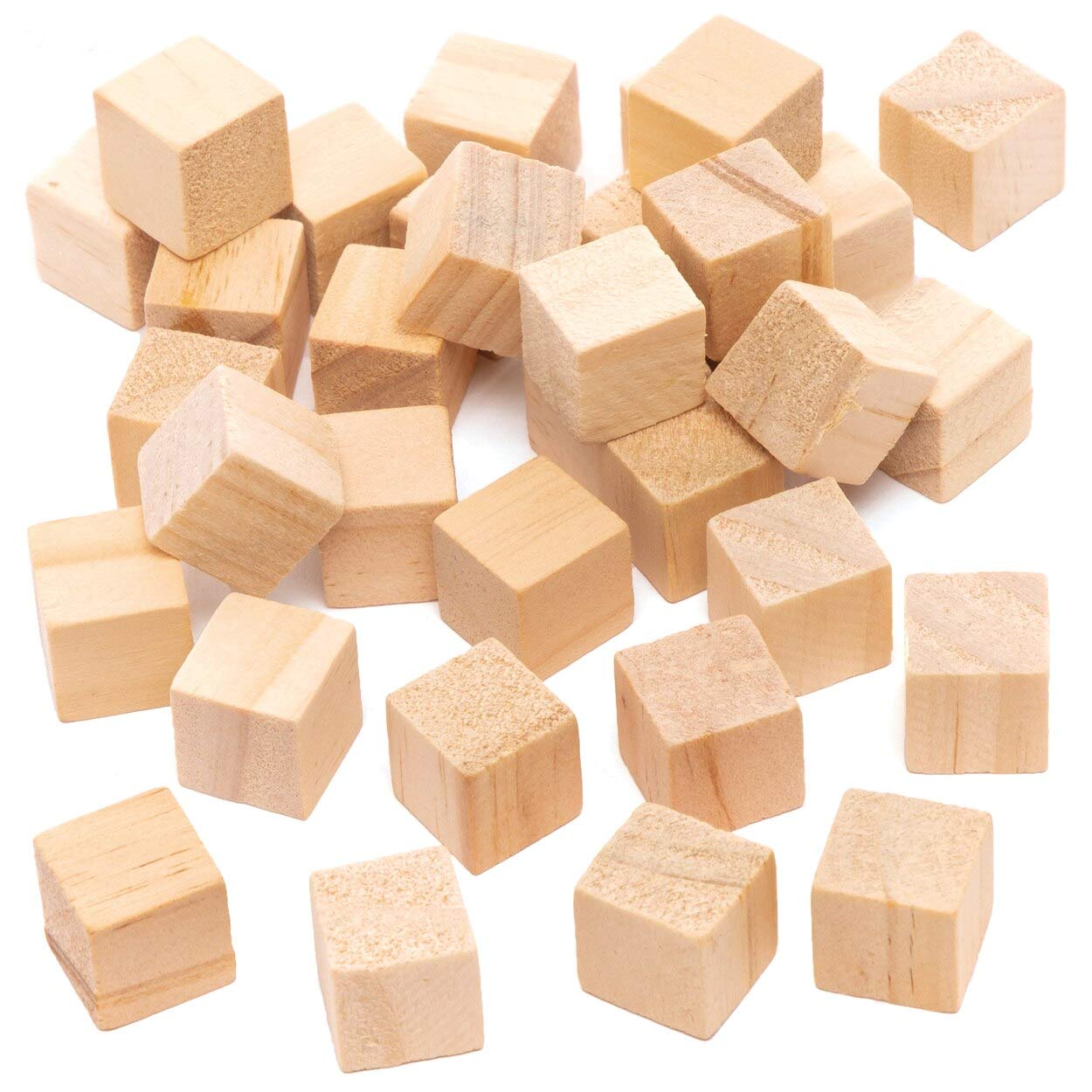Baker Ross 100 Holzwürfel Zum Basteln – Je 15 Mm, Ideal Für Kunstprojekte, Geschenke & Lernspielzeug