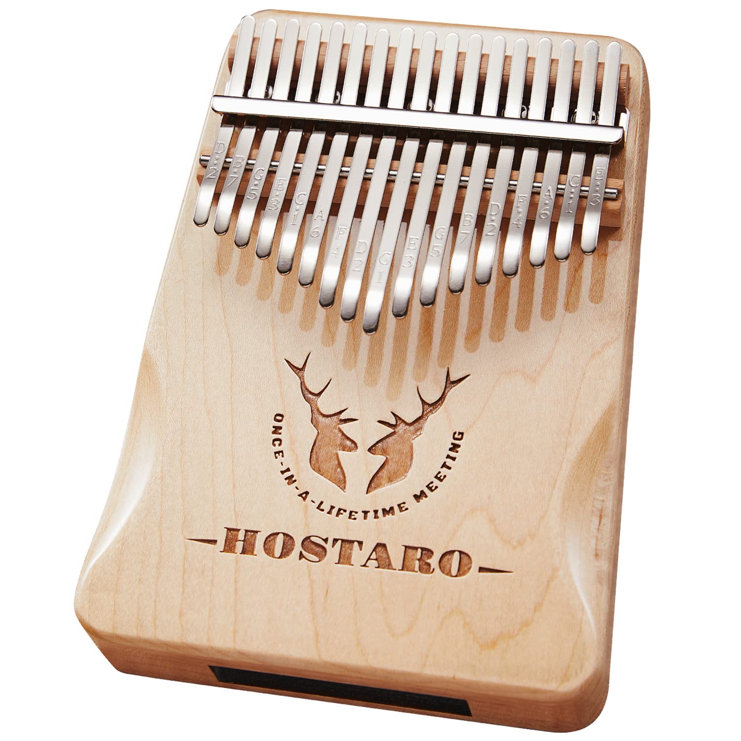 Amazon | Hostaro カリンバ 親指ピアノ kalimba 17キー メイプル