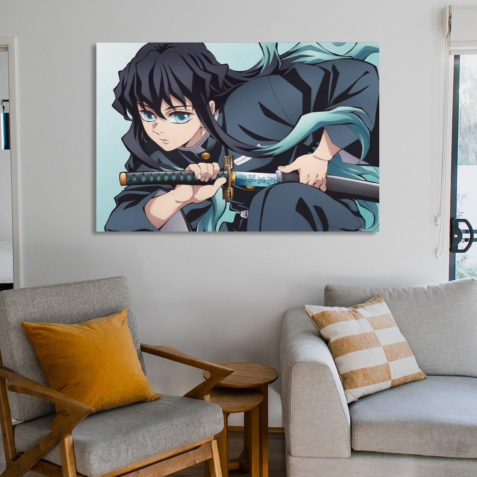 鬼滅の刃 時透無一郎 額装品 アートパネル Amazon.co.jp: 40×60cm 鬼滅の刃 アートパネル アートフレーム