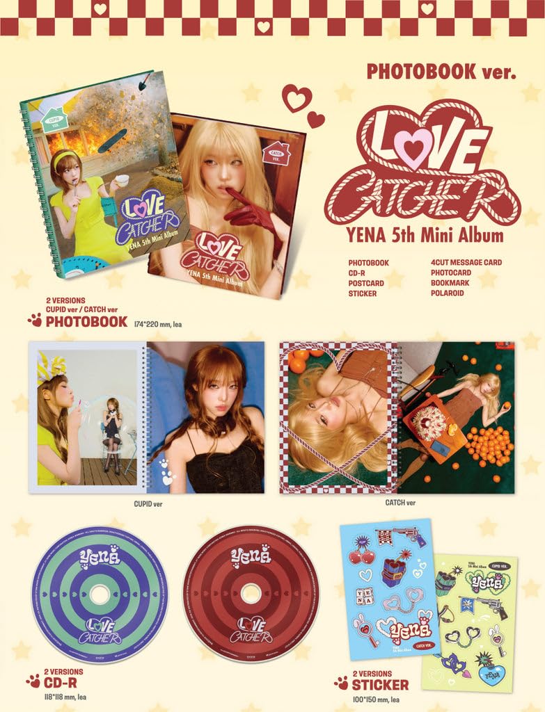 Amazon.co.jp: イェナ YENA - Love Catcher [Photobook ver.] 5thミニ