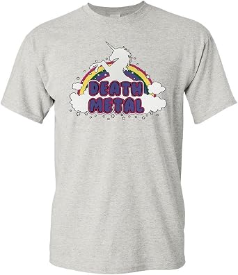 Amazon.com: Unicorn Death Metal T-Shirt 