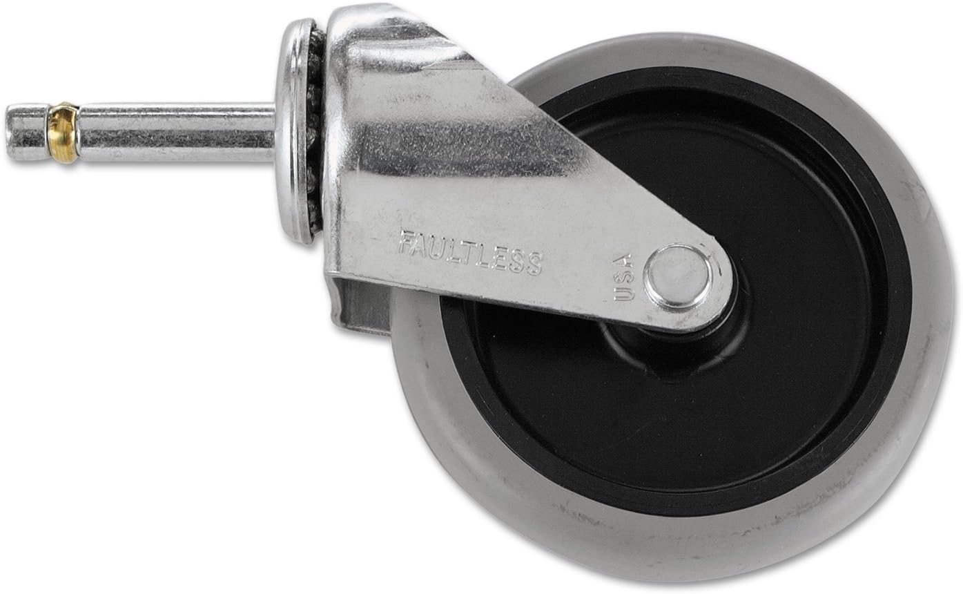 Rubbermaid 6173L1 Replacement Swivel Bayonet Caster