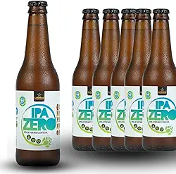 Cerveja Campinas Ipa Zero Sem Álcool 355ml - 6 unidades