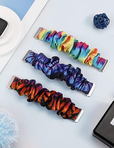 Miniatura 72 de TOYOUTHS - Bandas elásticas para Fitbit Versa/Versa 2/Versa Lite, edición especial para mujeres, niñas, elásticas, de tela, estampadas, de repuesto