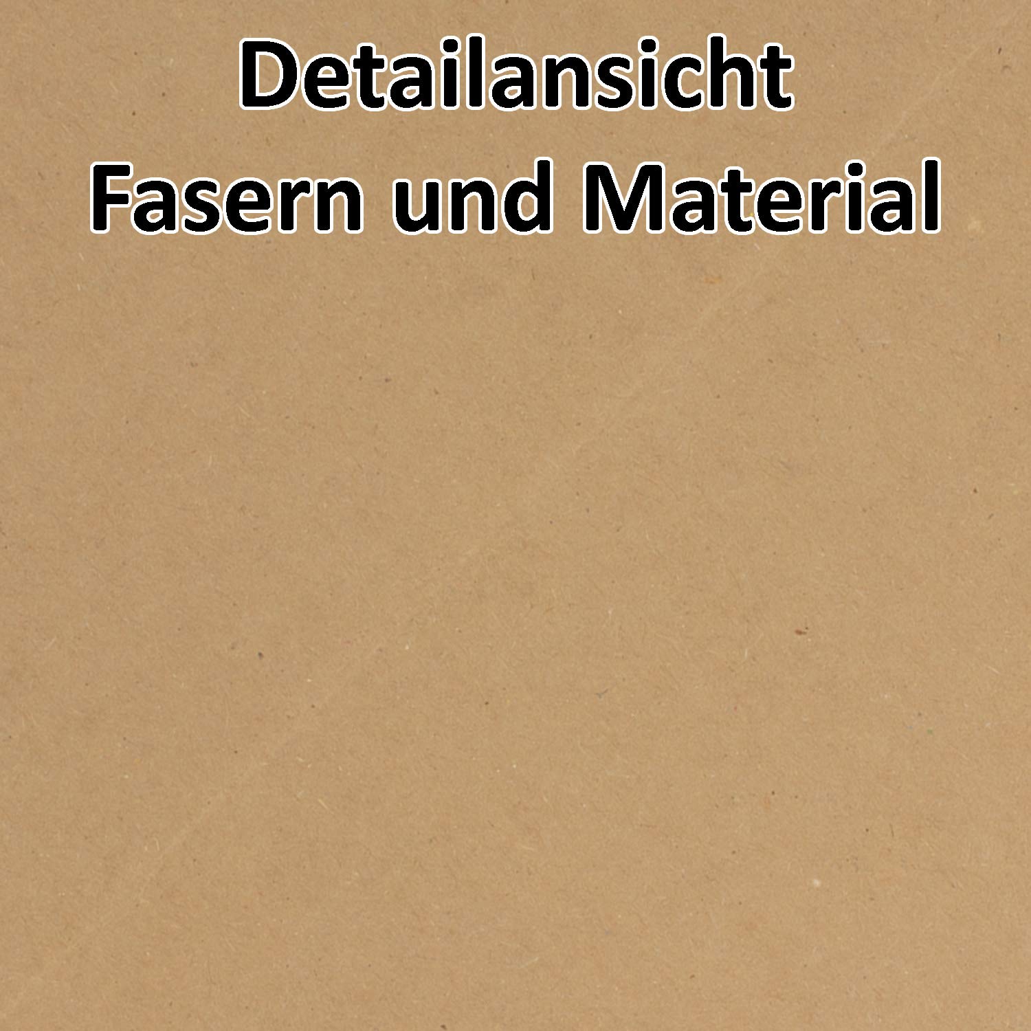 Square Folding Cards of sand-brown, 50 cards - Image 4