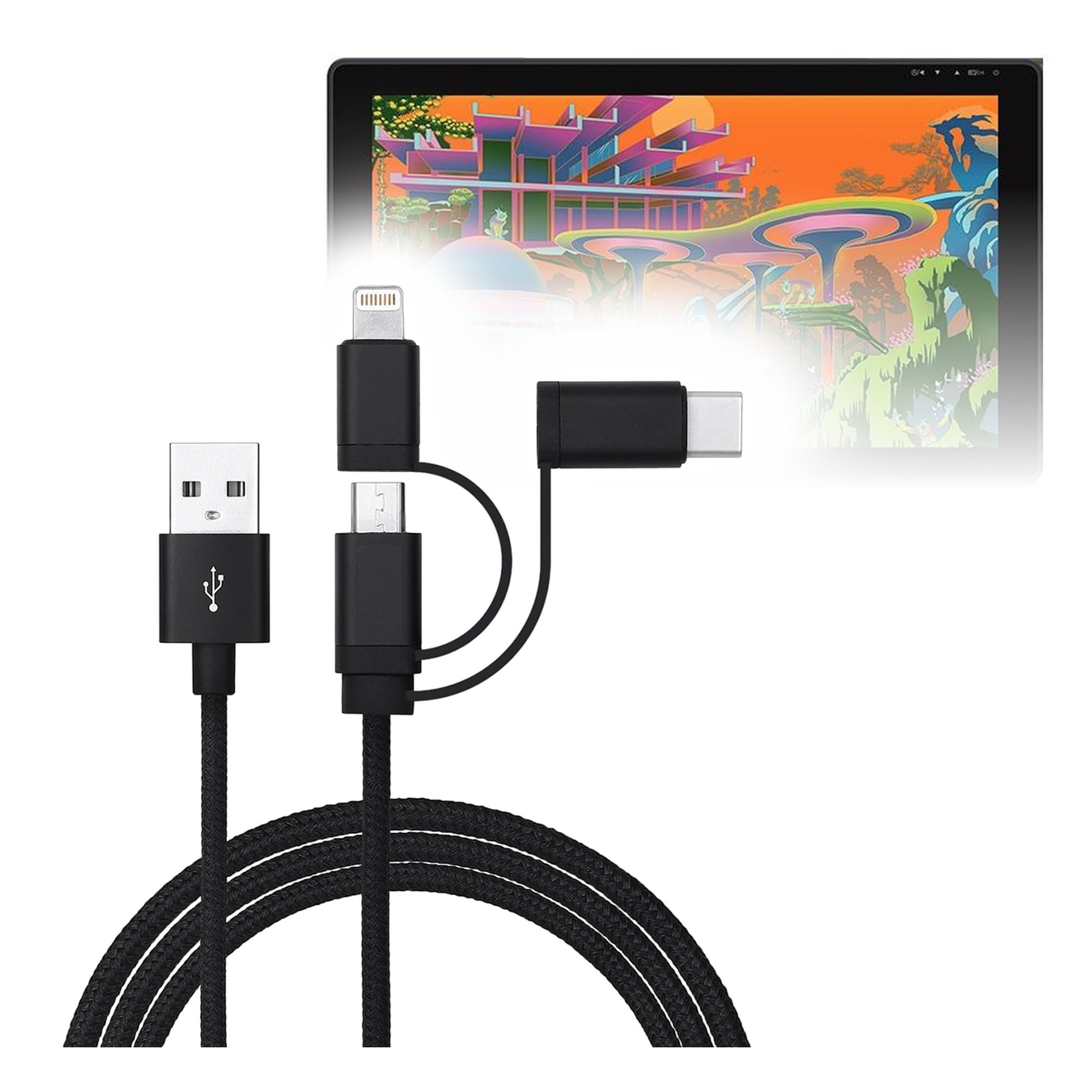 Amazon.com: BoxWave Cable Compatible with Huion Kamvas 22 Plus