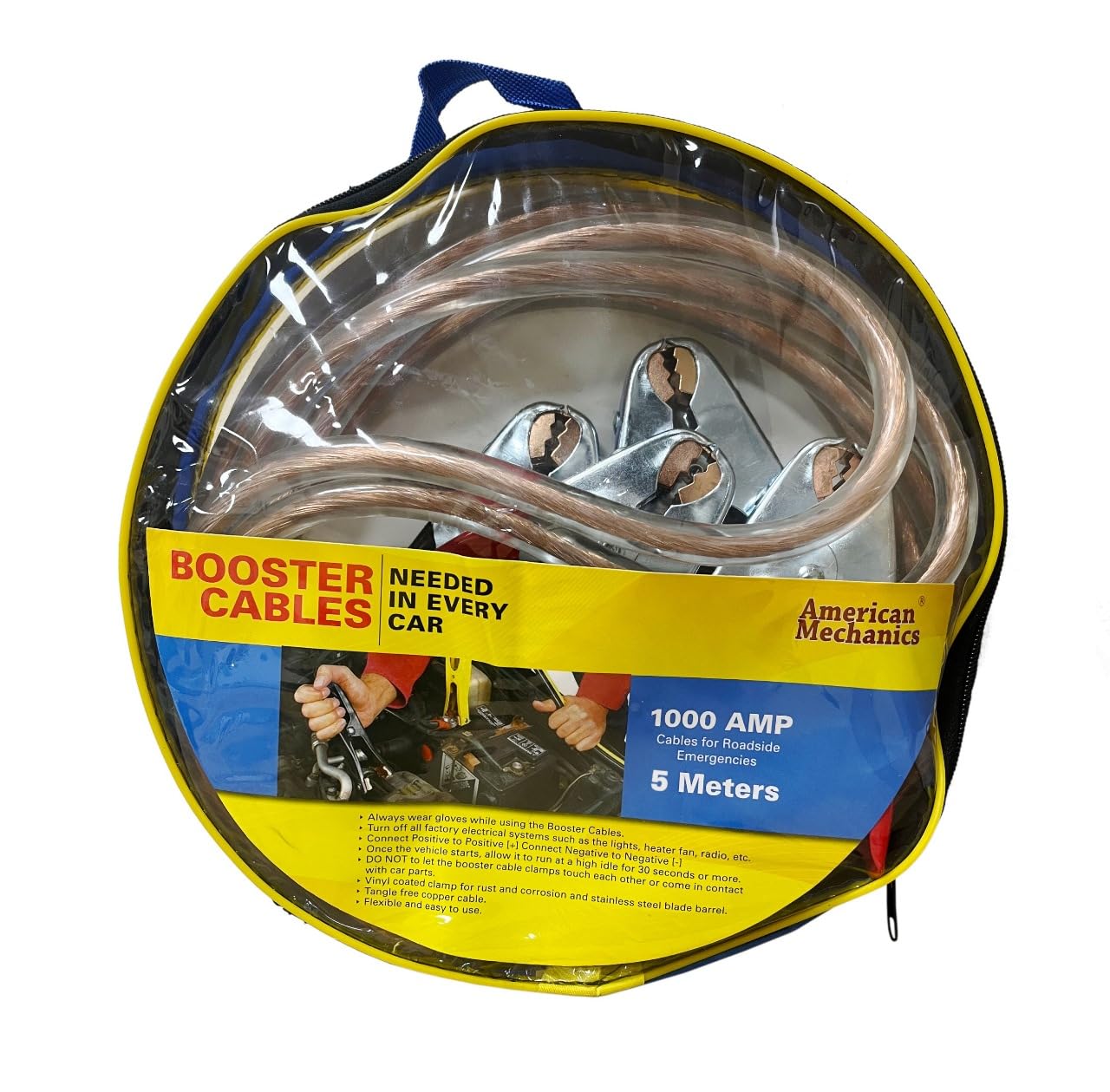 1000 Amp Booster Jumpercable Jump Starter, 1018-11