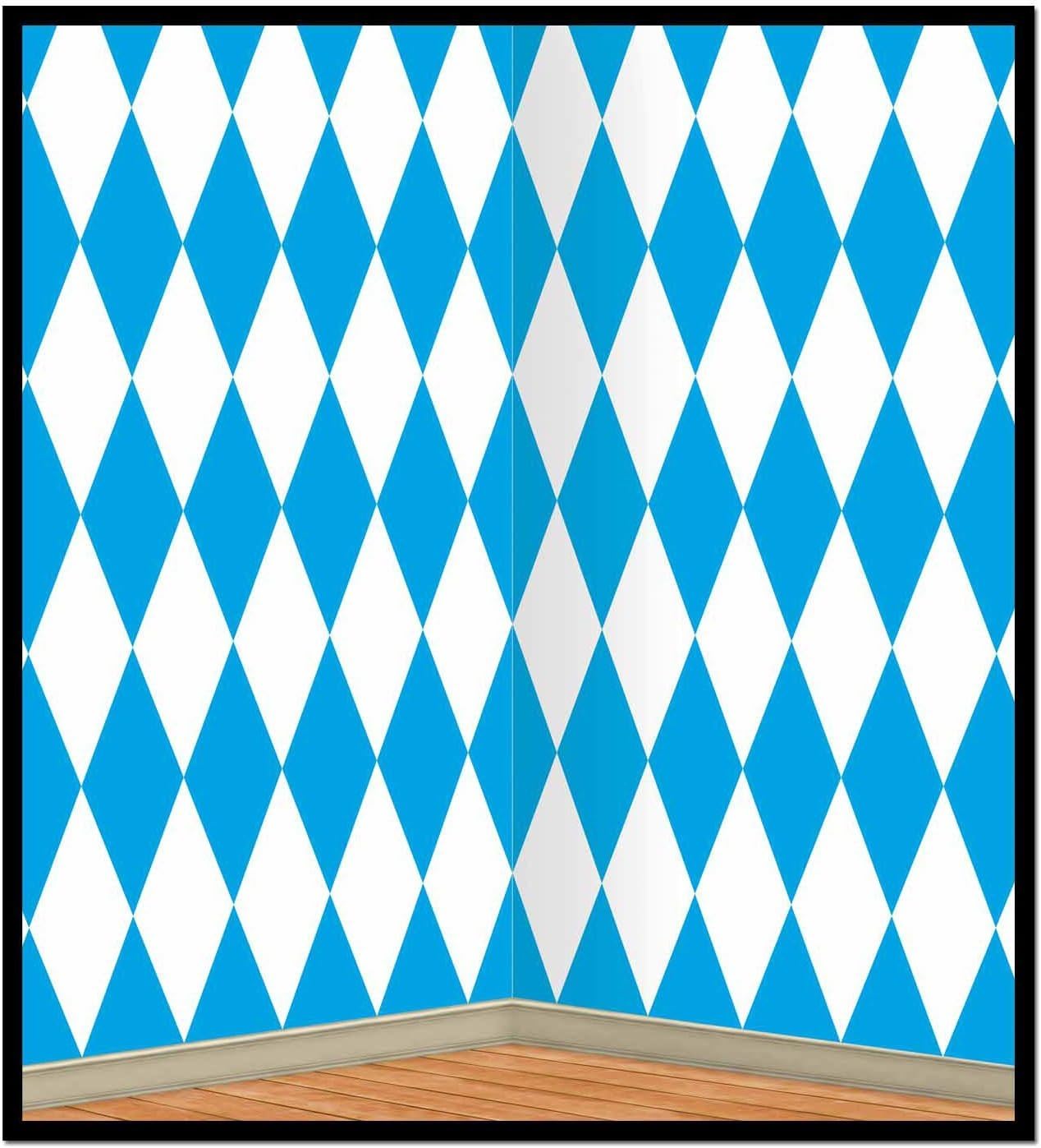 PMU Oktoberfest Backdrop 4ft x 30ft Party Decoration and Accessory (1/pkg) Pkg/1