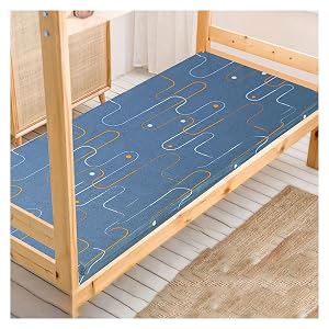 Queen Mattress Topper 10 Pcs Memory Foam Mattress Foldable Student Dormitory Mattress Designed for Student Dormitory Beds with