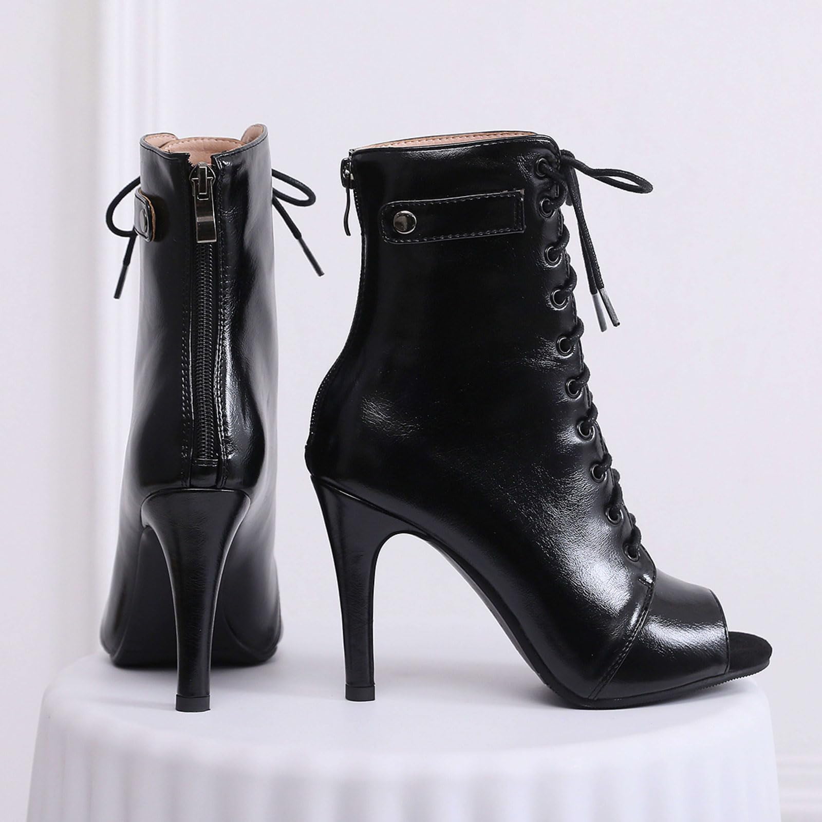 Talons à Lacets La Salon Bottes,La Salon Bottes Danse