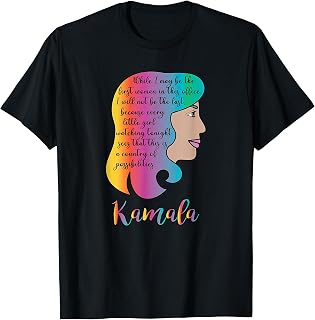 Kamala Harris Vice President Victory Speech First VP Woman T-Shirt
