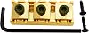 42mm Guitar Metal Lock Nut String Lock Floyd Rose Style Electric Guitar Tremolo Double Lock System, Gold