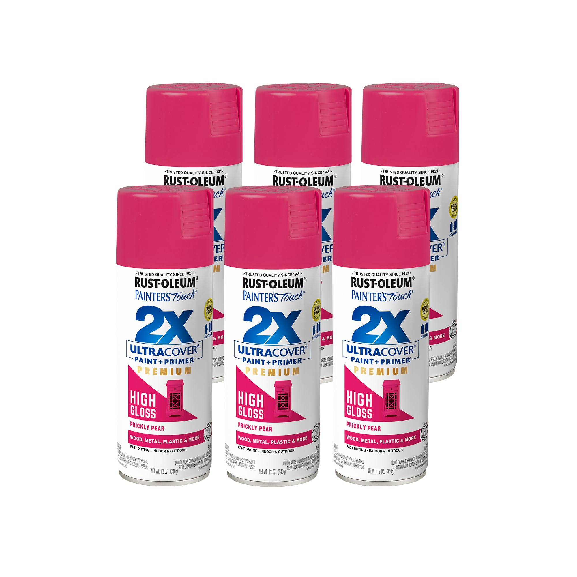 Rust-Oleum Painter's Touch 2X Ultra Cover Spray Paint, Prickly Pear