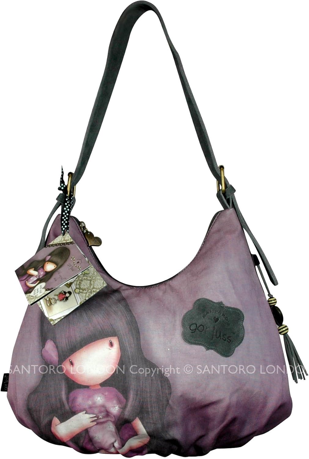 Santoro Gorjuss We Can All Shine Damask Hand Bag Amazon.co.uk