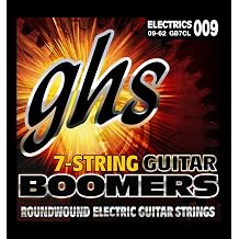 GHS Guitar Boomers GB7CL Electric Guitar String Set 7-String Custom Light .009-.062