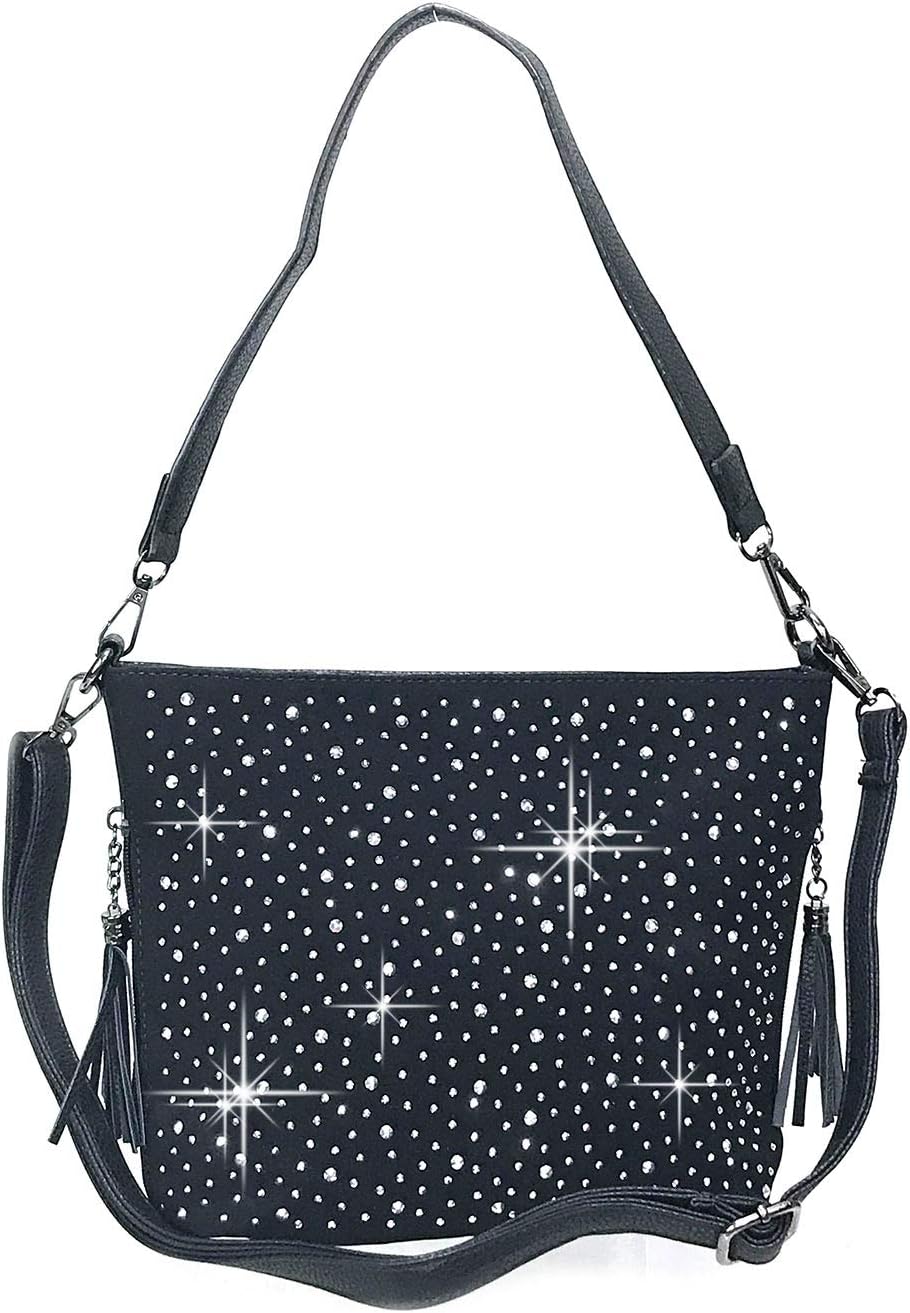 Star Sparkling Rhinestones Crossbody Bag