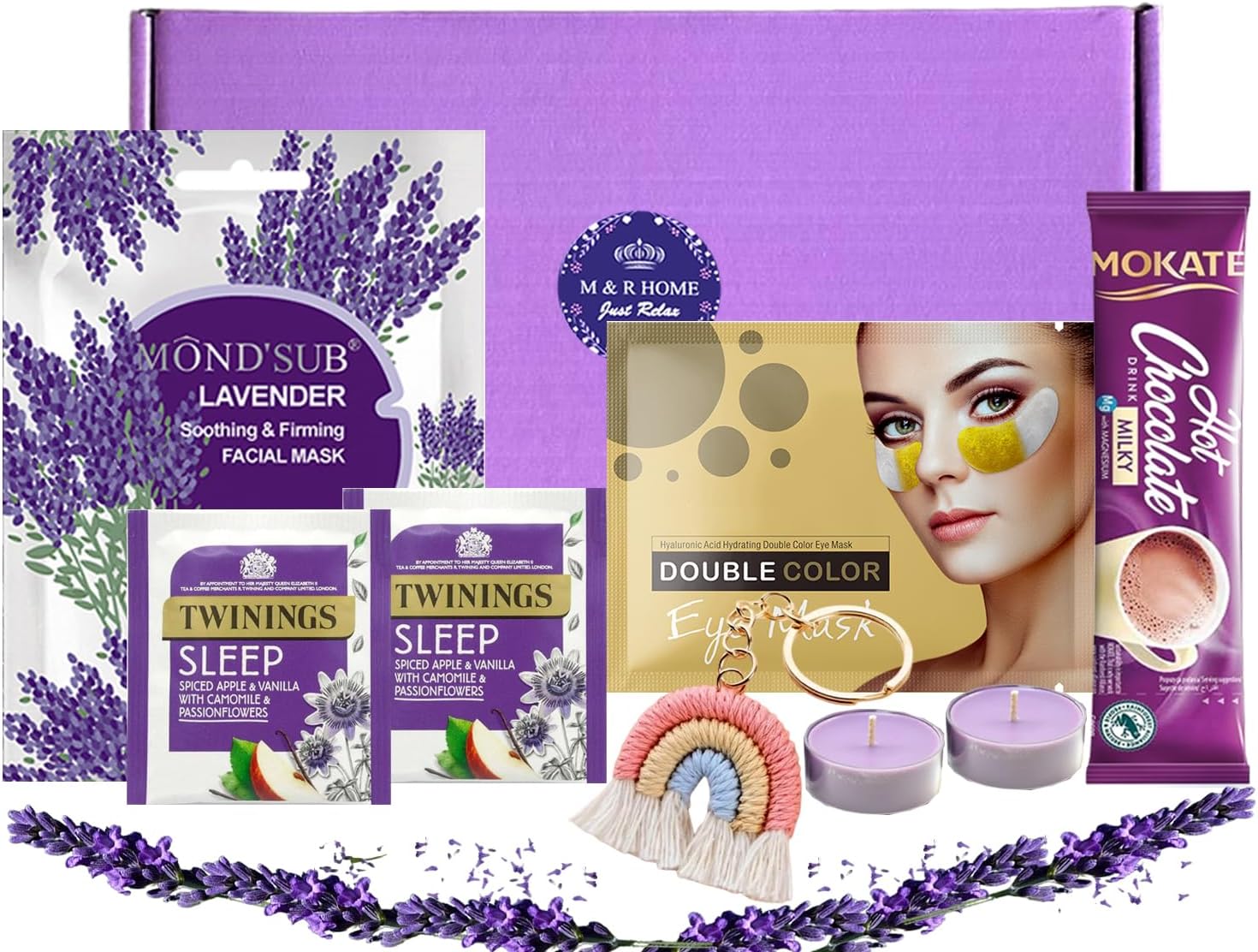 Pamper Gifts for Women, Self Care Package – Mother’s Day Gift, Relaxation, Spa Gifts for Her, Hug in a Box – Thank You Gift, Birthday Hampers for Women