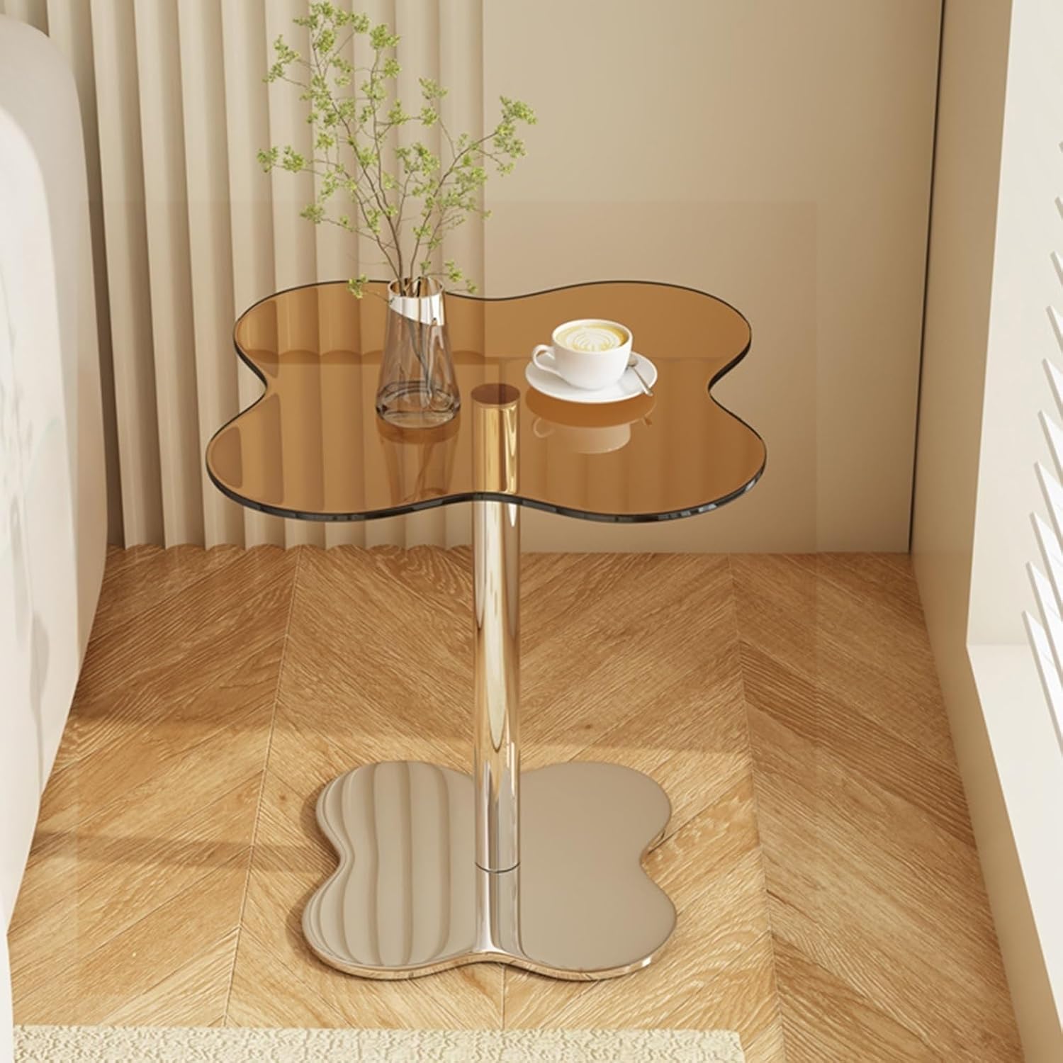 Small Side Table, End Table for Couch, Small Drink Table