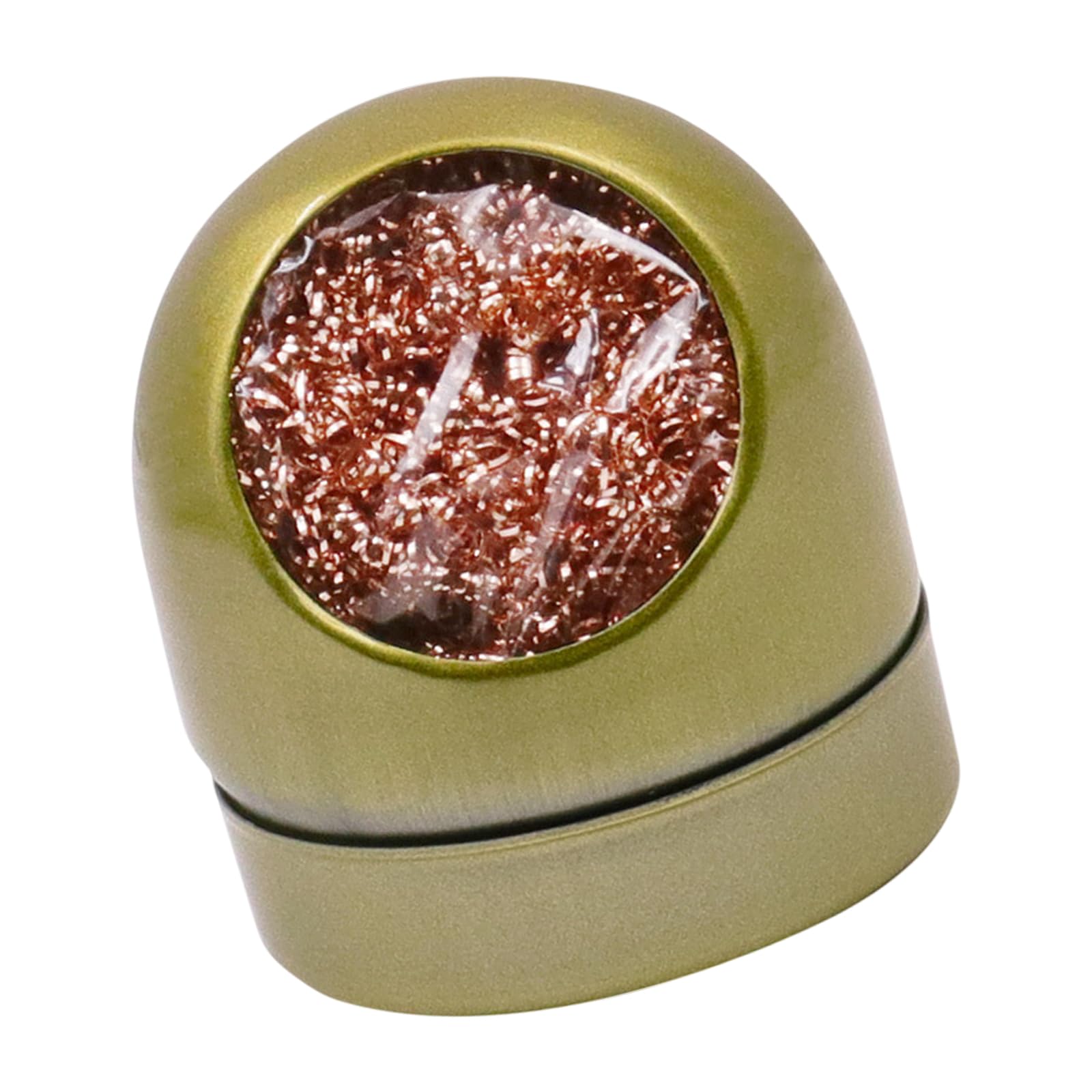Soldering Tip Cleaner Solder Tip Cleaning Wire-Type Soldering Iron Cleaner Coppers and Holder for Cleaning