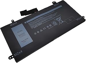 Fully J0PGR Replacement Laptop Battery Compatible with Dell Latitude 12 5285 5290 2-in-1 T17G Tablet Series Notebook 0J0PGR JOPGR 1WND8 X16TW 0X16TW 0FTH6F FTH6F - 7.6V 42Wh