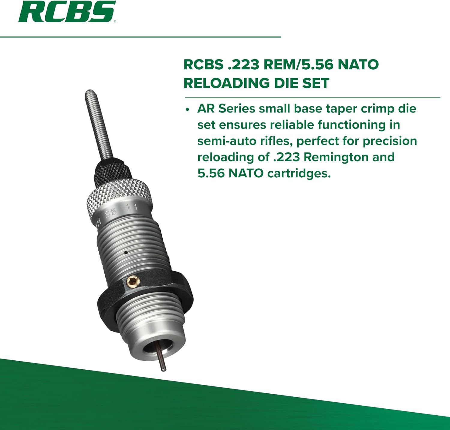 RCBSNECK DIE Set .223 REM