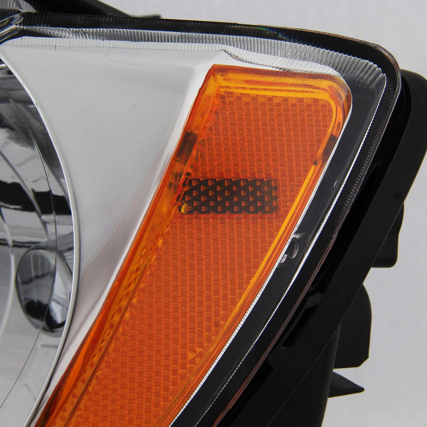 AKKON - For 2011 2012 2013 Jeep Compass Grand Cherokee [Halogen Style] Headlamp Chrome Headlights Driver Left Side